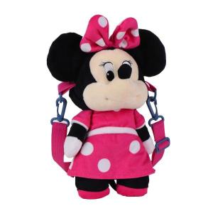 DISNEY MINNIE BORSETTA  PELUCHE 28 CM TRACOLLA
