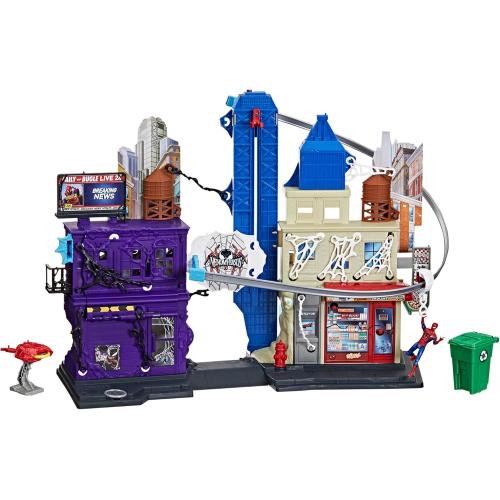 SPIDERMAN VENOM VERSUS ULTIMATE WEBCITY PLAYSET