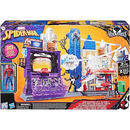 SPIDERMAN VENOM VERSUS ULTIMATE WEBCITY PLAYSET