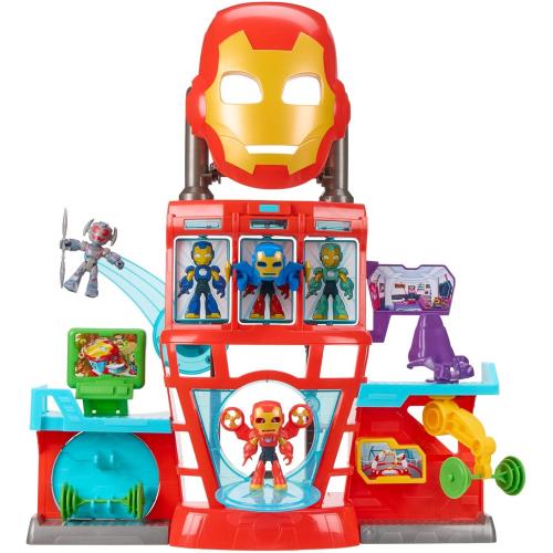 IRON MAN QUARTIER GENERALE PLAYSET