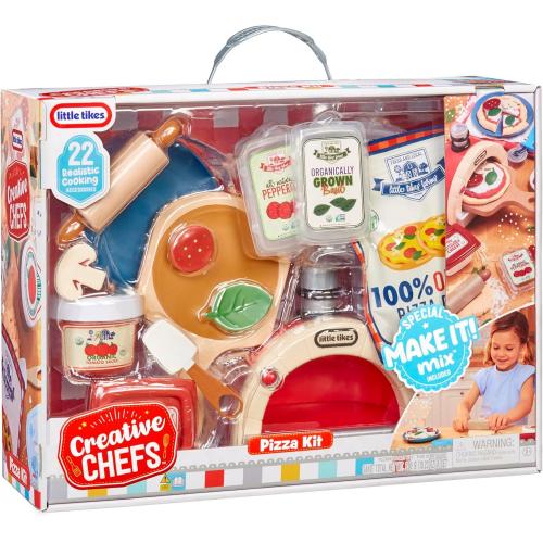 LITTLE TIKES CREATIVE CHEFS-PIZZA KIT 