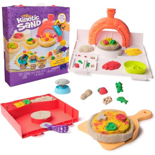 KINETIC SAND SQUISH PIZZA SABBIA MAGICA
