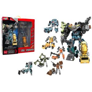 TRAXFIGURE 6 IN 1 MEGA ROBOT TRANSFORMER