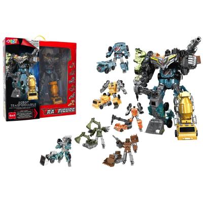 TRAXFIGURE 6 IN 1 MEGA ROBOT TRANSFORMER