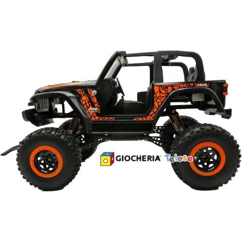 FAST WHEELS - JEEP WRANGLER RC 1:8 RADIOCOMANDO