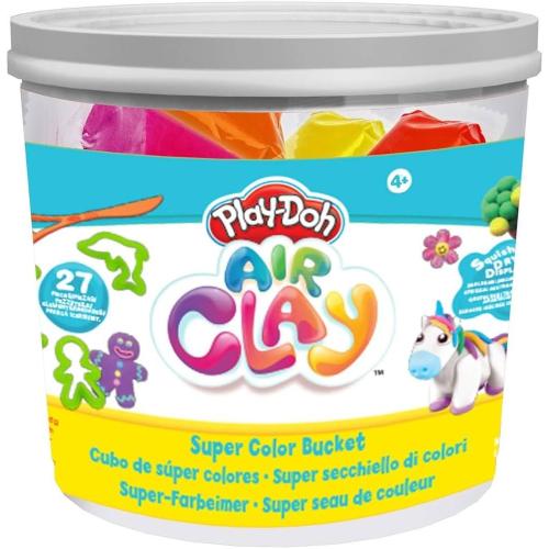 PLAY DOH AIR CLAY SECCHIELLO CON ACCESSORI 