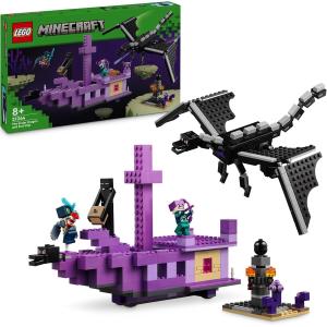 LEGO MINECRAFT L'ENDERAGO E LA NAVE