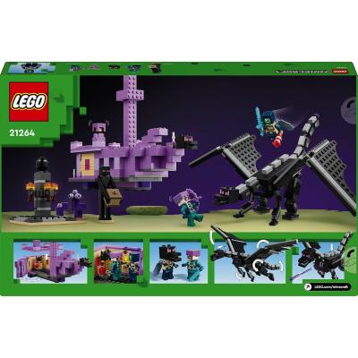 LEGO MINECRAFT L'ENDERAGO E LA NAVE