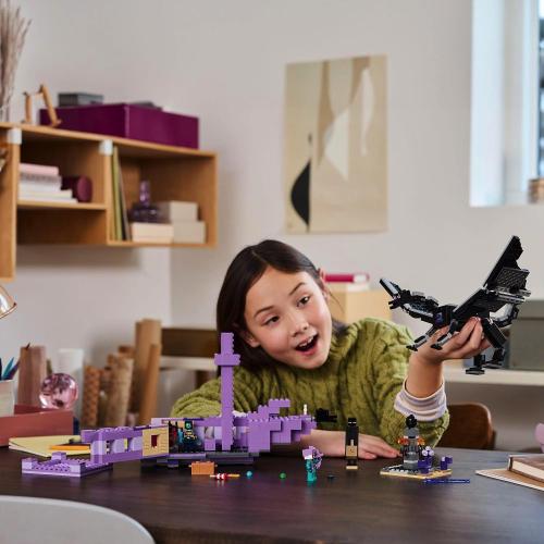 LEGO MINECRAFT L'ENDERAGO E LA NAVE