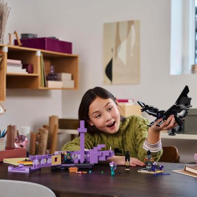 LEGO MINECRAFT L'ENDERAGO E LA NAVE