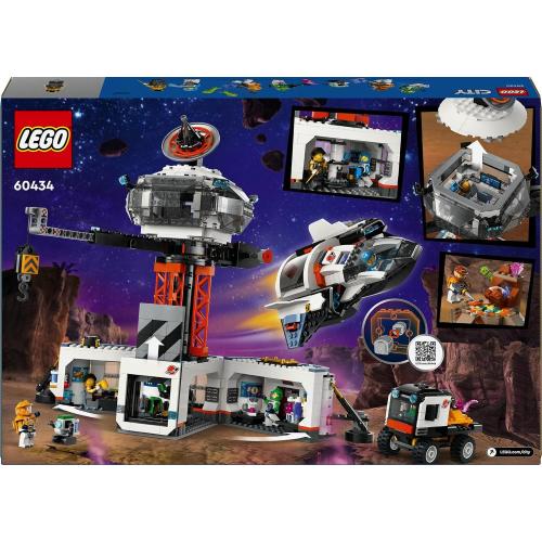 LEGO CITY SPACE BASE SPAZIALE E PIATTAFORMA DI LANCIO