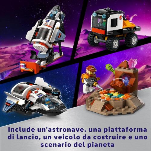 LEGO CITY SPACE BASE SPAZIALE E PIATTAFORMA DI LANCIO