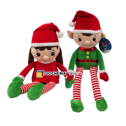 GIO' PLUSH - ELFI 62 CM 4 MODELLI MASCHIETTO E FEMMINUCCIA