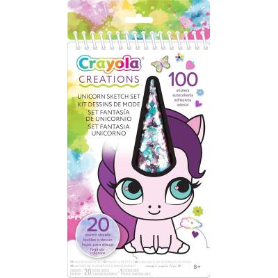 CRAYOLA CREATIONS ALBUM UNICORNO