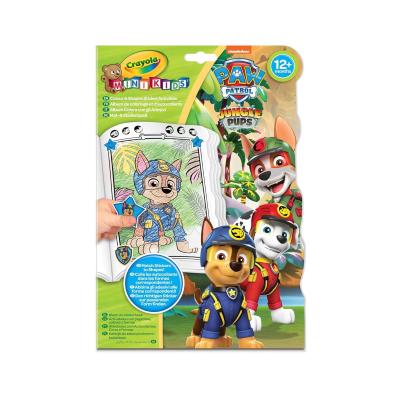 CRAYOLA ALBUM COLOR & SHAPES PAW PATROL
