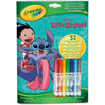 CRAYOLA ALBUM COLORING STITCH