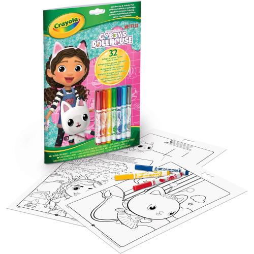 CRAYOLA ALBUM COLORING GABBY
