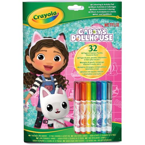 CRAYOLA ALBUM COLORING GABBY