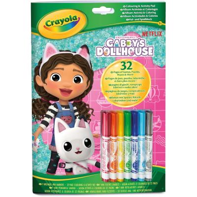 CRAYOLA ALBUM COLORING GABBY