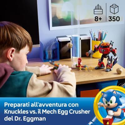 LEGO SONIC KNUCKLES VS. IL MECH EGG CRUSHER