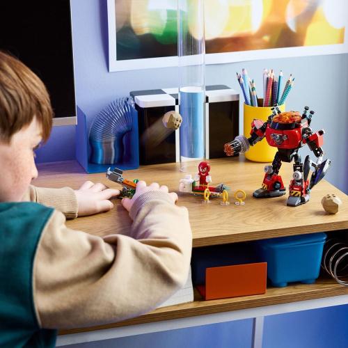 LEGO SONIC KNUCKLES VS. IL MECH EGG CRUSHER