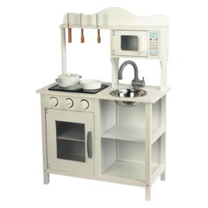 GIOCHI DI CASA - CUCINA IN LEGNO H CM.85 SUONI E ACCESSORI