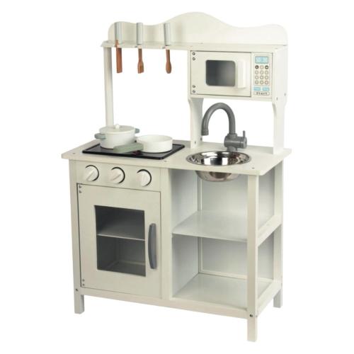 GIOCHI DI CASA - CUCINA IN LEGNO H CM.85 SUONI E ACCESSORI