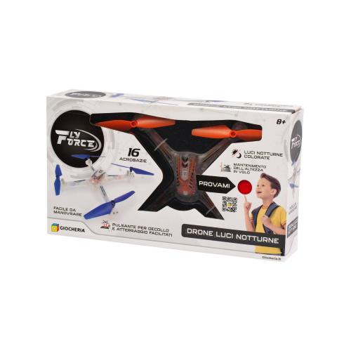 FAST WHEELS - DRONE TRASPARENTE LUCI COLORATE TRY ME