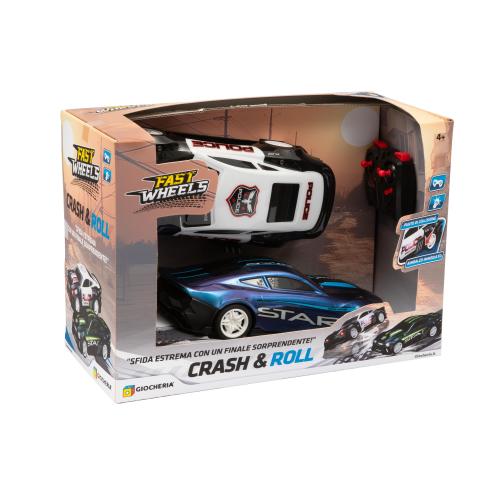 FAST WHEELS - 2 AUTO SCONTRO INSEGUIMENTO POLIZIA