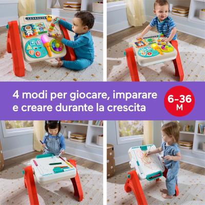 FISHER PRICE TAVOLINO ATTIVITÀ 4-IN-1 JGW89 CANVASS
