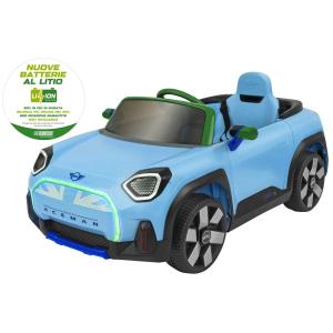AUTO BT-LI-ON MINI ACEMAN 12 V RC AZZURRA