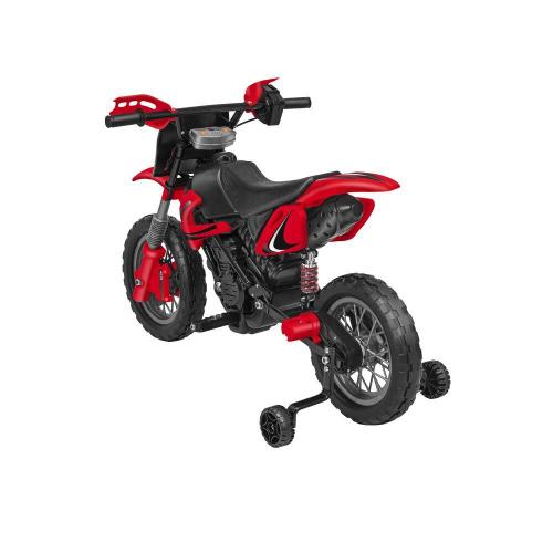 MOTO CROSS  BATT LI-ON 12 V ROSSO