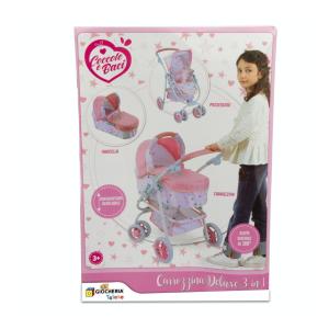 COCCOLE E BACI CARROZZINA DE LUXE 3 IN 1