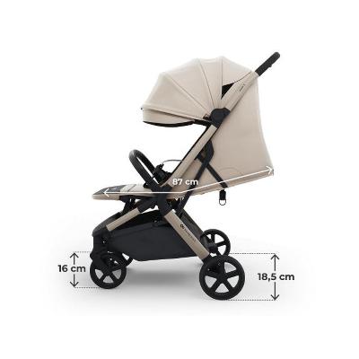 PASSEGGINO LEGGERO NUBI 3 BEIGE