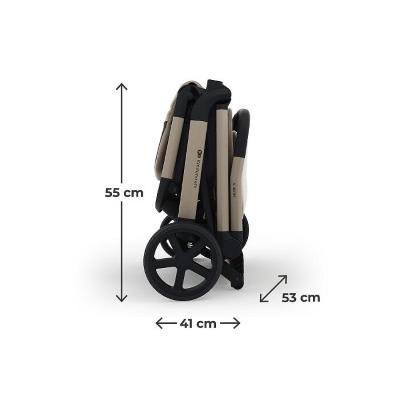 PASSEGGINO LEGGERO NUBI 3 BEIGE