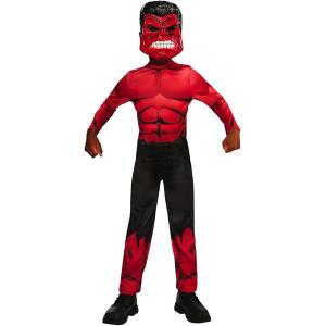 COSTUME HULK ROSSO CLASSIC 5-6 ANNI