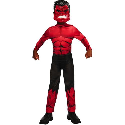 COSTUME HULK ROSSO CLASSIC 3-4 ANNI
