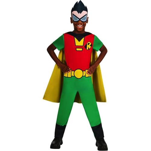 COSTUME TEEN TITANS GO ROBIN CLASSIC 5-6 ANNI
