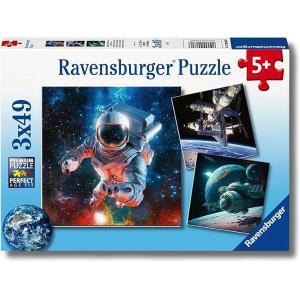 PUZZLE 3X49 AVVENTURE NELLO SPAZIO