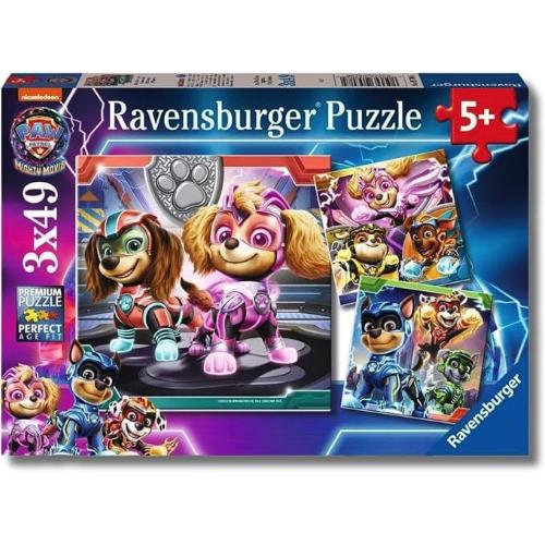 PUZZLE 3X49 PAW PATROL - THE MIGHTY MOVIE