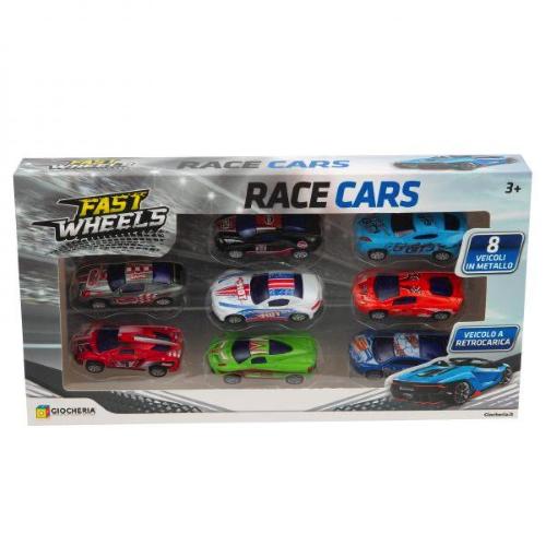 FAST WHEELS - TOP CARS 10 AUTO DIE CAST 1:64 RETROCARICA