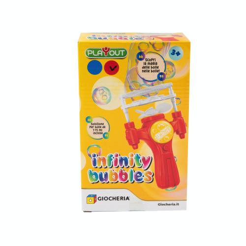 PLAY OUT - INFINITY BUBBLES BOLLE PICCOLE IN BOLLE GRANDI  - 115 ML