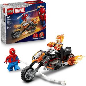 SUPER HEROES MARVEL SPIDER-MAN VS. GHOST RIDER IN MOTOCICLETTA