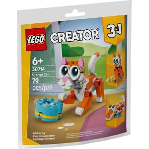 LEGO CREATOR BUSTINA GATTO ARANCIONE