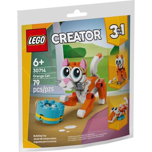 LEGO CREATOR BUSTINA GATTO ARANCIONE