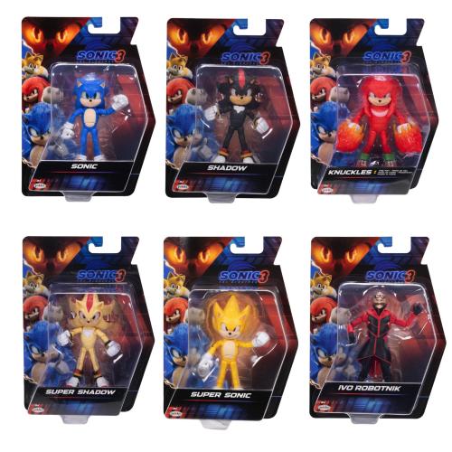 SONIC 3 PERSONAGGI 13 CM WAVE 4