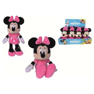 MINNIE CON ABITO FUCSIA PELUCHE 20CM