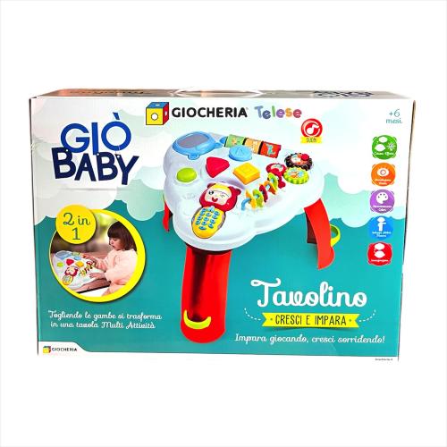 GIO' BABY - TAVOLINO MULTIATTIVITÀ