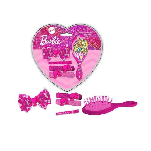 SET ACCESSORI CAPELLI E SPAZZOLA BARBIE