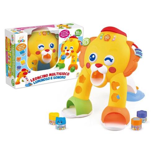 LEONCINO MULTIGIOCO LUCI E SUONI 